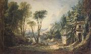 Francois Boucher Desian fro a Stage Set oil